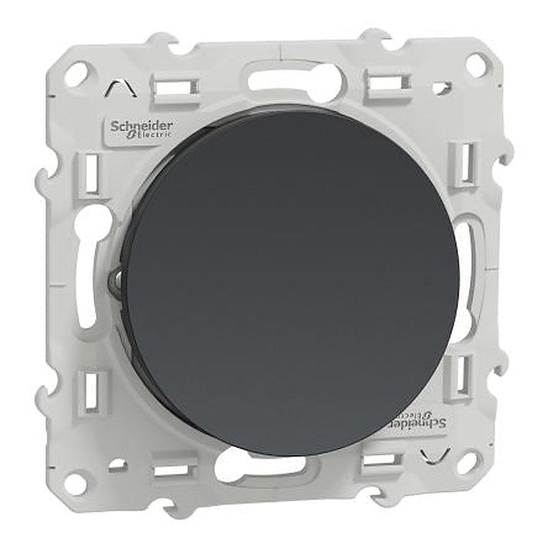 Schneider Electric 2 Way Black 10A Odace 2011 Series