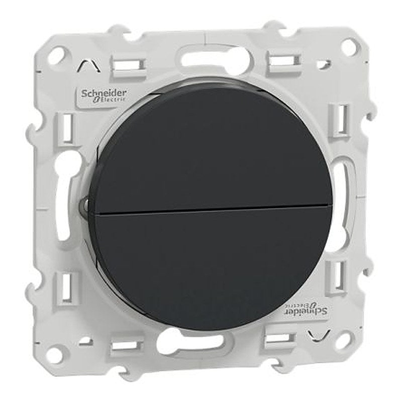 Schneider Electric Odace 2011 Series Push Button Switch, 2G, 3G, 4G, IP21D 250 V ac