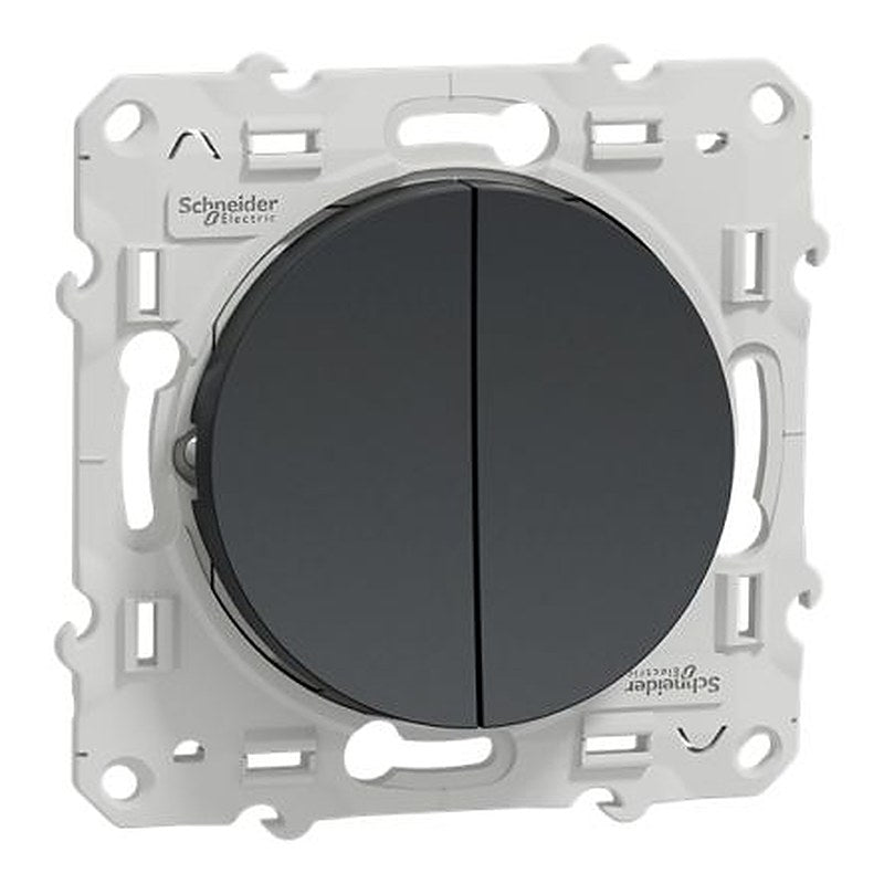 Schneider Electric Odace 2011 Series Illuminated Push Button Switch, IP21D 250 V ac