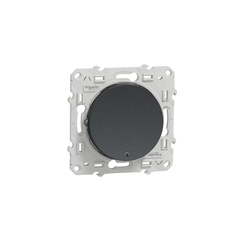 Schneider Electric Anthracite, 2 Way Rocker, 1 Gang, Odace 2011