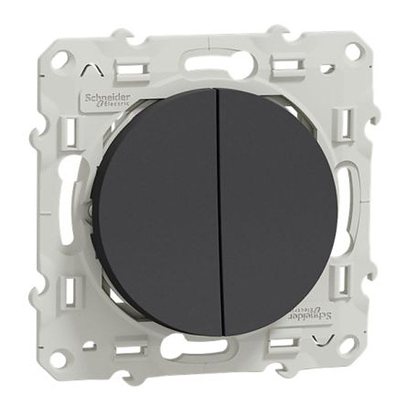 Schneider Electric Odace 2011 Series Push Button Switch, SPDT, IP21D 250 V ac