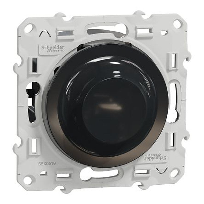 Schneider Electric Anthracite, 2 Way, 1 Gang, Odace 2011