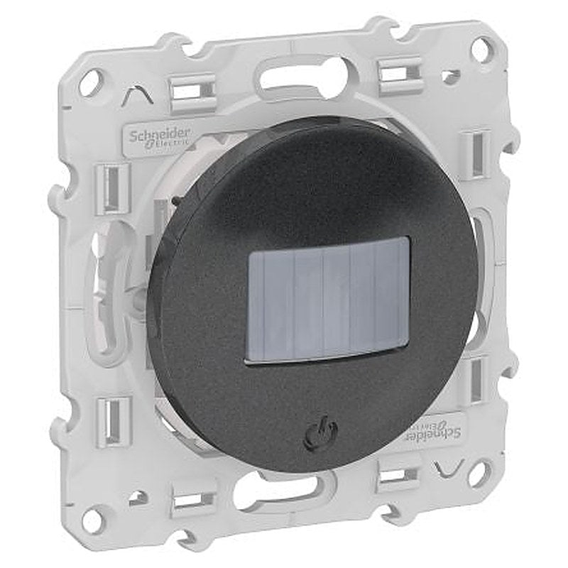 Schneider Electric Anthracite, 1 Gang, Odace 2011