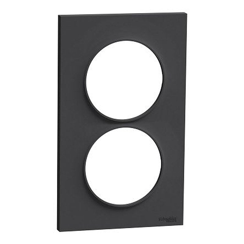 Schneider Electric Anthracite, 2 Gang, Odace 2011