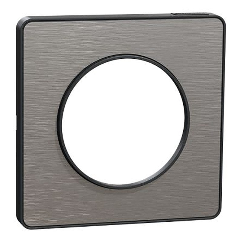 Schneider Electric Anthracite 1 Gang Cover Plate