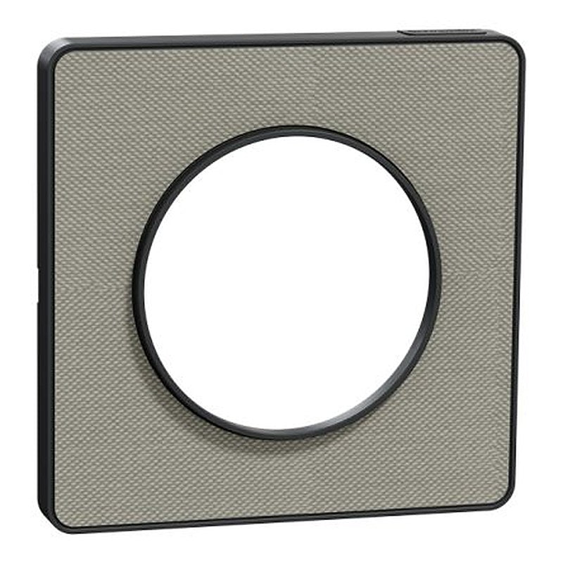 Schneider Electric Grey 1 Gang Cover Plate