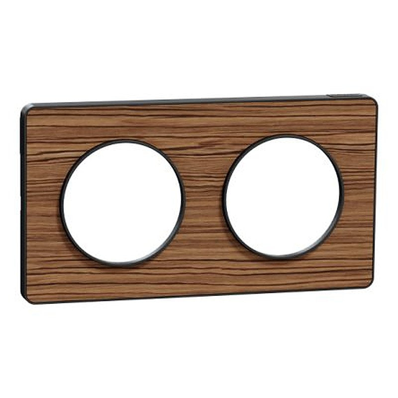 Schneider Electric Anthracite 2 Gang Cover Plate