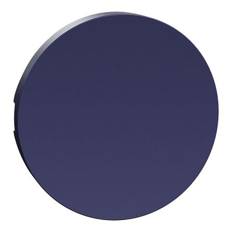 Schneider Electric Screw Cobalt Blue Faceplate, Flush