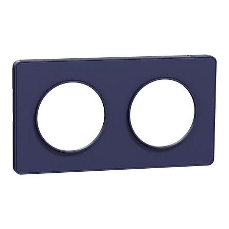 Schneider Electric Blue, 2 Gang, Odace 2011