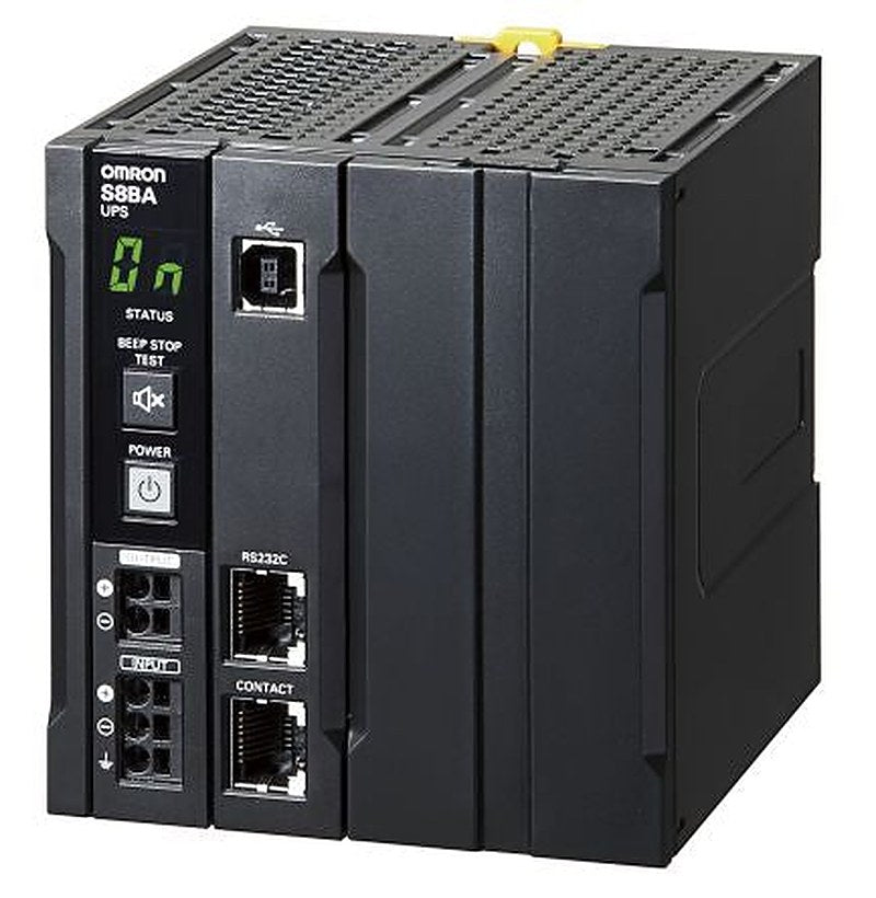 Omron 24V dc Input DIN Rail Uninterruptible power supply 120 W S8BA