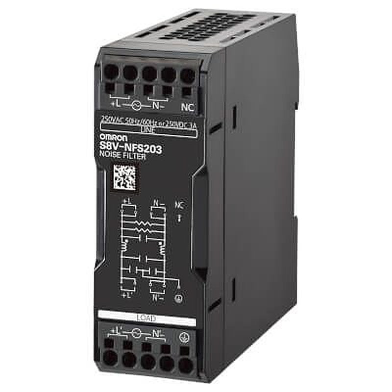 Omron Noise Filter for use with Control Panel, S8V Series