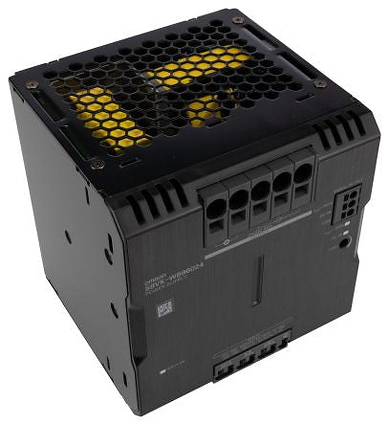 Omron S8VK-W Switched Mode DIN Rail Power Supply 400V ac AC Input 24V dc, 40 A Output DC 960 W