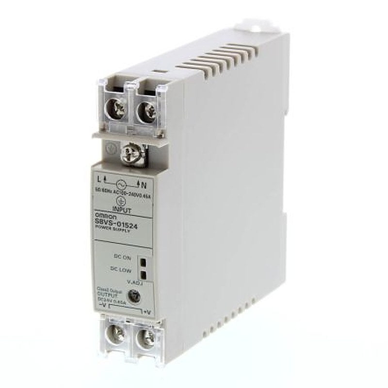 Omron Switching Power Supply, S8VS-01524 24V dc, 650mA, 15 W, Input 100V ac to 264V ac