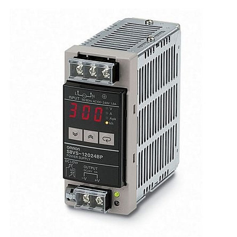 Omron S8VS Switched Mode DIN Rail Power Supply 264V ac 24V dc, 5 A Output DC 120 W