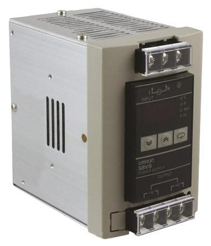 Omron S8VS Switched Mode DIN Rail Power Supply 264V ac 24V dc, 7.5 A Output DC 180 W