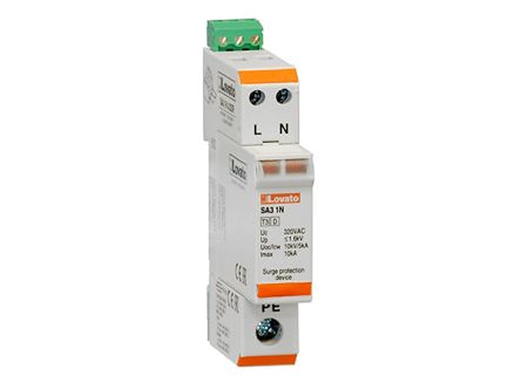 Lovato 1 Phase Surge Protector, 5 kA, 1.5 kV, DIN Rail