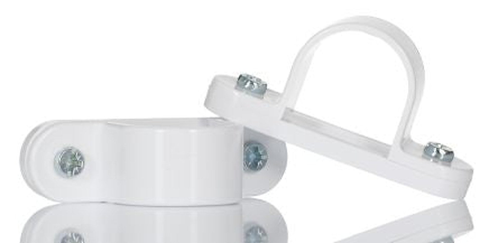 Schneider Electric White Polyvinyl Chloride Cable Clip, 25 mm Max. Bundle Screw 32 mm