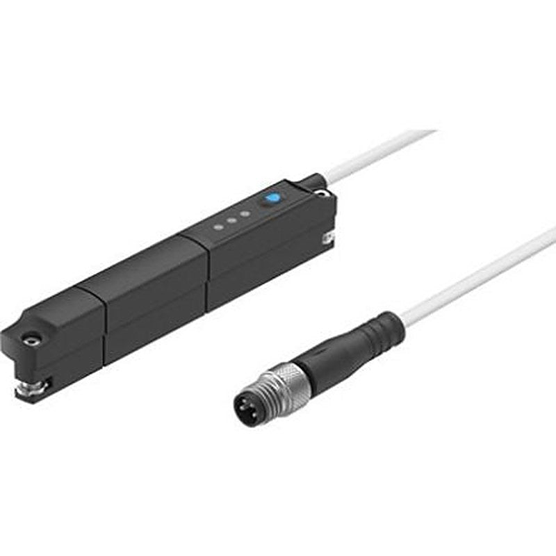 Festo Pneumatic Cylinder Sensor, IP68, IP65 30V dc, SDAT LED Indicator, SDAT-MHS-M80-1L-SV-E-0.3-M8