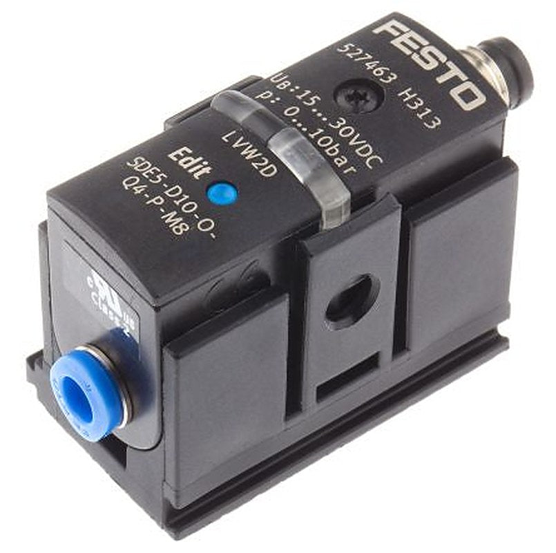 Festo Pressure Sensor, IP40 10 bar 30V dc 50 °C