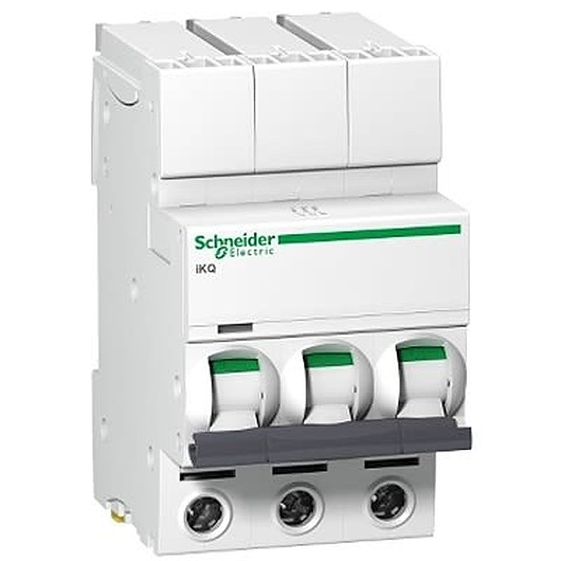 Schneider Electric Acti9 SE10 Miniature Circuit Breaker, 3-Pole, 20A, Type C, 415V ac AC, 10000 A Breaking Capacity