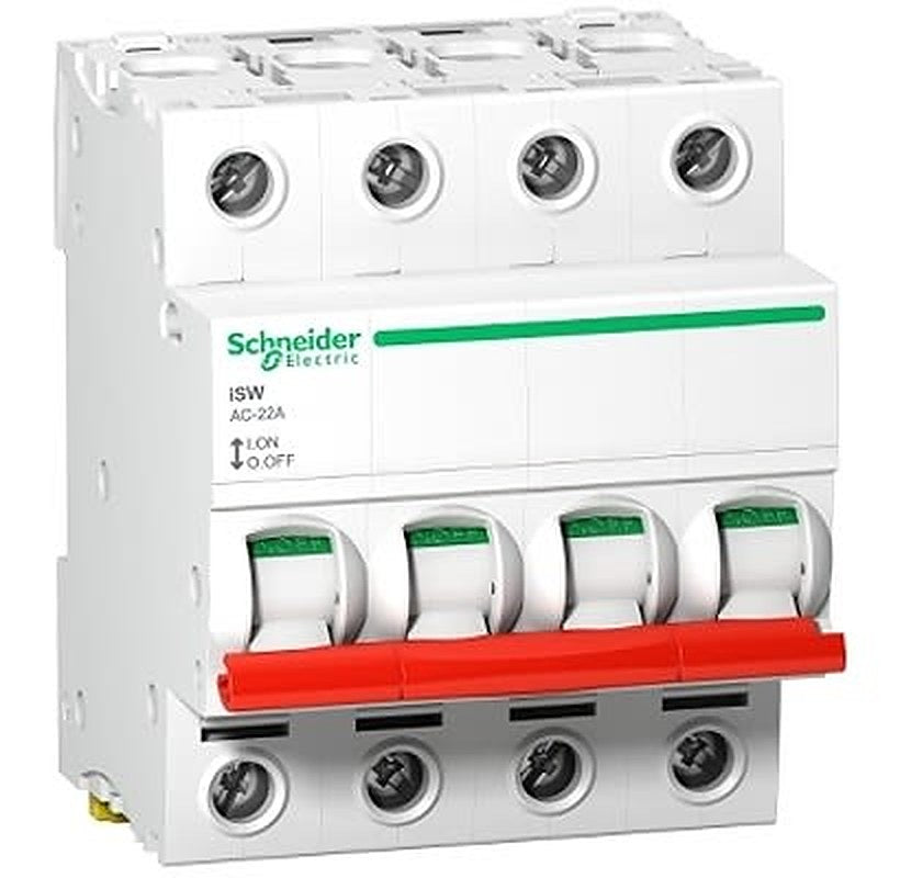 Schneider Electric Fuse Switch Disconnector, 4-Pole