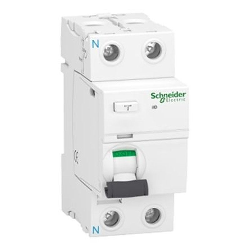 Schneider Electric Acti9 iID Series Residual Current Circuit Breaker, 100A, 2-Pole, 300 mA, Type AC 500V ac