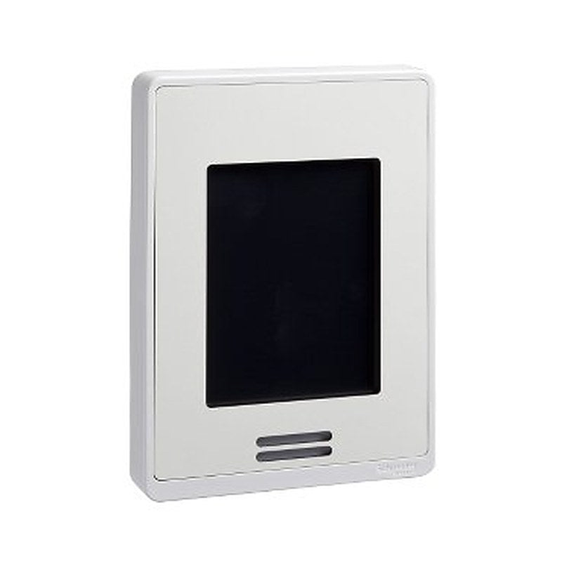 Hotel Line-Voltage Fan Coil Room Controller: BACnet MS/TP, ZigBee Embedded, RH sensor & control, IP ready, PIR motion sensor, White Case/Fascia (Hotel Line-Voltage Fan Coil Room Controller: BACnet MS/TP ZigBee Embedded) is a Schneider Electric product. Designed for reliable performance and long service life. Available across Iraq — contact us for pricing and delivery options.