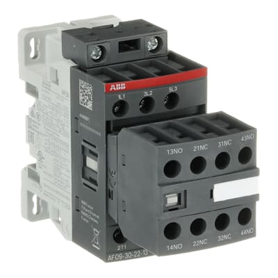 ABB 1SBL13 Contactor, 100V, 250 V Coil, 3-Pole, 25 A, 5.5 kW 100V, 250 V, 5 NO/2 NC, 690V