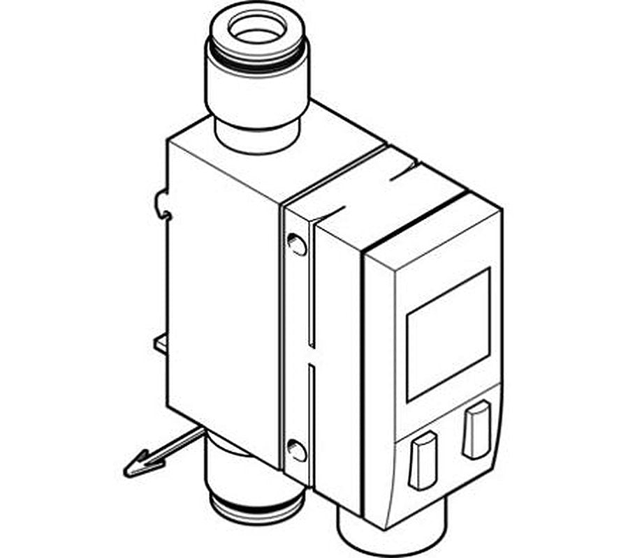 Festo SFAB Series Flow Sensor Flow Sensor for Air, 10L/min Min, 1000L/min Max