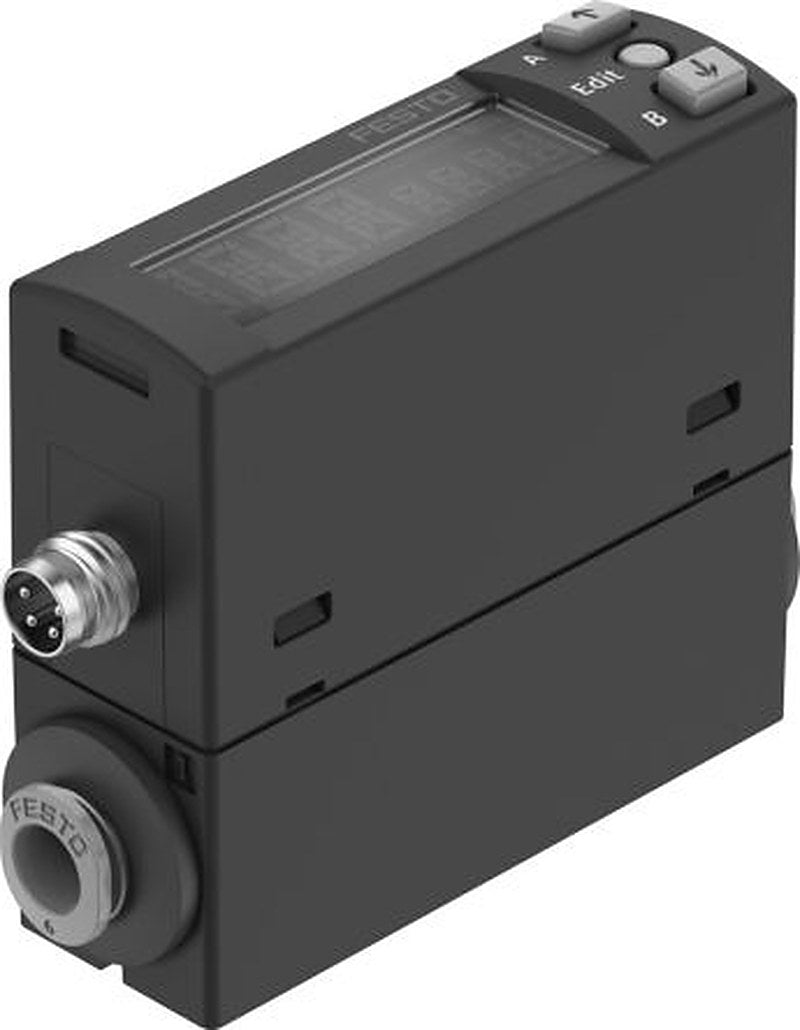 Festo SFAH Series Flow Rate Monitoring Sensor Flow Sensor for Air, 0.1L/min Min, 5L/min Max