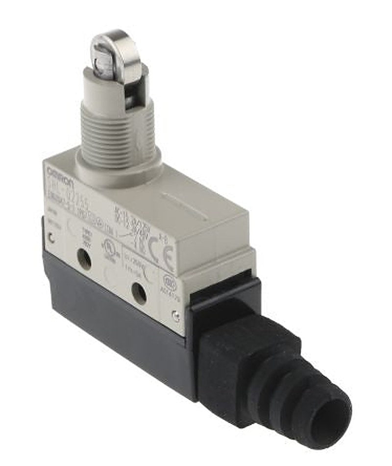 Omron SHL Series Roller Plunger Limit Switch, SPDT, IP67, Metal Housing, 250V ac, 2A