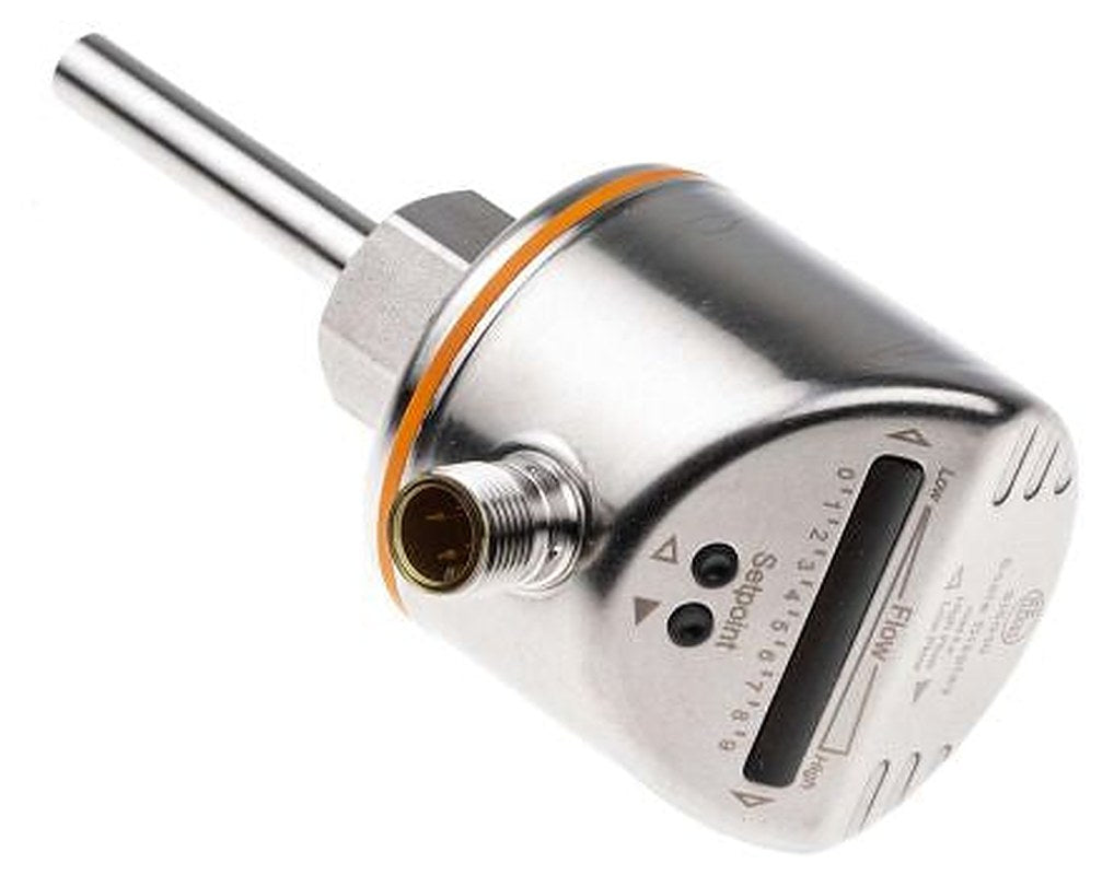 ifm electronic Si5010 Series, Threaded Flow Controller, 3000 cm³/s, PNP Output, 18 mm Pipe 36 V dc
