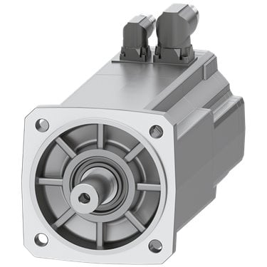 SIMOTICS S-1FK2 HD servo motor M0=12 Nm; PN = 2.7 kW at nN=3000 rpm (380-480 V); PN = 1.64 kW at nN=1500 rpm (200-240 V); with holding brake; degree of protection IP64; shaft D24x50 mm with feather key; absolute encoder single-turn 22-bit (encoder AS22DQC); with OCC interface; plug size M23, rotatable;