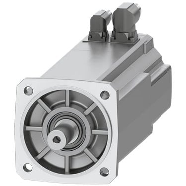 SIMOTICS S-1FK2 HD servo motor M0=16 Nm; PN = 3.3 kW at nN=3000 rpm (380-480 V); PN = 2.15 kW at nN=1500 rpm (200-240 V); with holding brake; degree of protection IP64; shaft D24x50 mm with feather key; absolute encoder 22-bit + 12-bit multiturn (encoder AM22DQC); with OCC interface; plug size M23, rotatable;