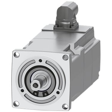 SIMOTICS S-1FK2 CT servo motor M0=0.64 Nm; PN = 0.2 kW at nN=3000 rpm (200-240V); with holding brake; degree of protection IP65; cylindrical shaft D11 x 23 mm; absolute encoder single-turn 22-bit (encoder AS22DQC); with OCC interface; connector size M12, rotatable; .