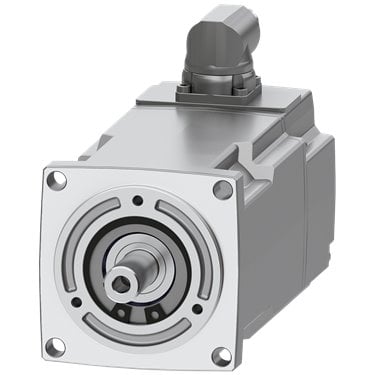 SIMOTICS S-1FK2 CT servomotor M0 = 1,27 Nm; Pn = 0,4 kW a Nn=3000 1/min (200-240 V); grado de protección IP65; eje cilíndrico D 11 × 23 mm; encóder absoluto monovuelta 22 bits (encóder AS22DQC); con interfaz OCC; conector tamaño M12, girable; .