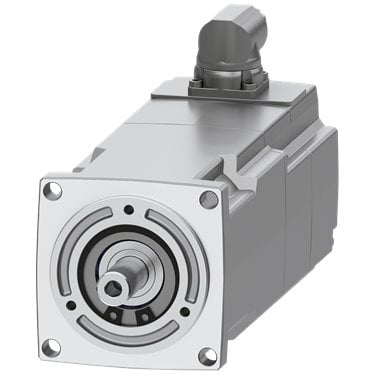 SIMOTICS S-1FK2 CT servo motor M0=1.27 Nm; PN = 0.4 kW at nN=3000 rpm (200-240V); with holding brake; degree of protection IP65; cylindrical shaft D11 x 23 mm; absolute encoder 22-bit + 12-bit multi-turn (encoder AM22DQC); with OCC interface; connector size M12, rotatable; .