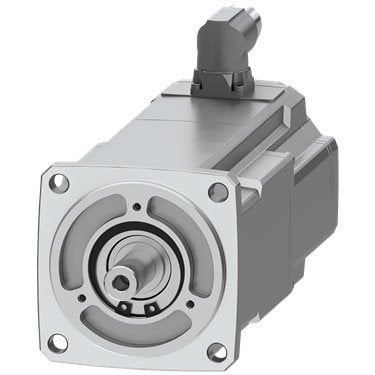 SIMOTICS S-1FK2 CT servo motor M0=2.4 Nm; PN = 0.75 kW at nN=3000 rpm (380-480V); PN = 0.375 kW at nN=1500 rpm (200-240V); with holding brake; degree of protection IP65; cylindrical shaft D14 x 30 mm; absolute encoder 22-bit + 12-bit multi-turn (encoder AM22DQC); with OCC interface; connector size M17, rotatable; .