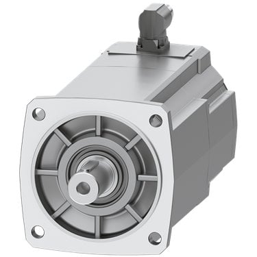 SIMOTICS S-1FK2 CT servo motor M0=27 Nm; PN = 4 kW at nN=2000 rpm (380-480 V); PN = 2.5 kW at nN=1000 rpm (200-240 V); with holding brake; degree of protection IP64; shaft D32x58 mm with feather key; absolute encoder single-turn 22-bit (encoder AS22DQC); with OCC interface; plug size M23, rotatable;