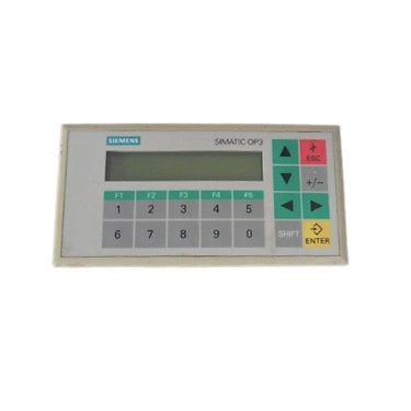Operator Panel OP3 with cable for connection to SIMATIC S7, SER. cable for configuration and cable for power supply