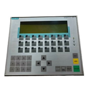Operator Panel OP 17/DP12 LC display, LED backlit 4x 20/8x 40 lines x characters SIMATIC S5, 505, S7, M7, native drivers, PROFIBUS DP 12 Mbaud with UL/CSA approval