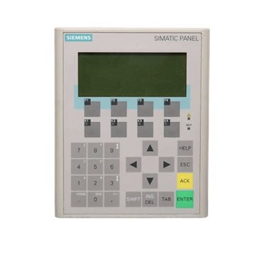SIMATIC OPERATOR PANEL OP77A BACKLIT LC DISPLAY, 4.5" DISPL. W. GRAPHICS CAPABIL MPI-/PROFIBUS-DP INTERFACE UP TO 1,5MB, FOR CONFIGURATION WINCC FLEXIBLE 2004 COMPACT HSP UPWARDS; CONTAINS OPEN-SOURCE-SW, WHICH IS PROVIDED FREE OF CHARGE. FOR DETAILS SEE ENCLOSED CD