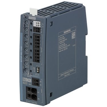 SITOP SEL1200 selectivity module 8-channel switching characteristic input: 24 V DC/60 A output: 24 V DC/8 x 10 A threshold adjustable 2-10 A with monitoring interface *Ex approval no longer
