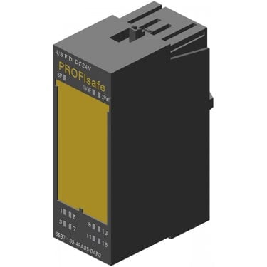 SIMATIC DP, Electronics module f. ET200S, 4/8 F-DI PROFIsafe, 24 V DC, 30 mm overall width, up to PL E (ISO 13849), Up to SIL3 (IEC 61508), can also be used in PROFINET configuration with IM 151-3 HF