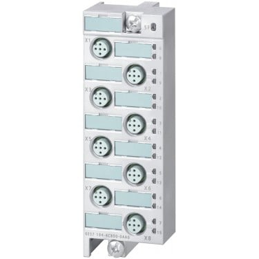 SIMATIC DP, Electronic modules for ET 200 PRO 4 DIO/4 DO 24 V DC, 0.5A Module diagnostics; incl. bus module, Connection module IO 6ES7194-4CB50-0AA0 order separately