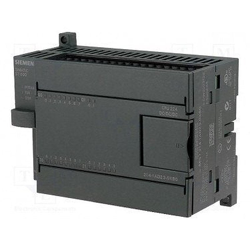 SIMATIC S7-200, CPU 224 Compact unit, DC power supply 14 DI DC/10 DO DC, 8/12 KB progr./8 KB data, PROFIBUS DP expandable