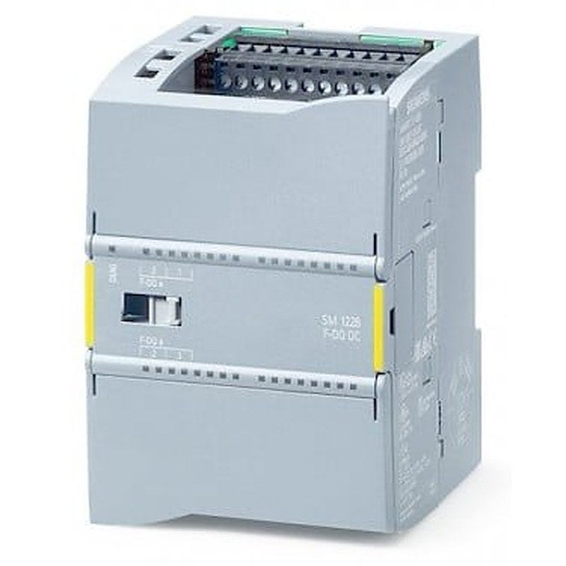 SIMATIC S7-1200, Digital output SM 1226, F-DQ 4x 24 V DC 2A, PROFIsafe, 70 mm overall width, up to PL E (ISO 13849-1)/ SIL3 (IEC 61508)