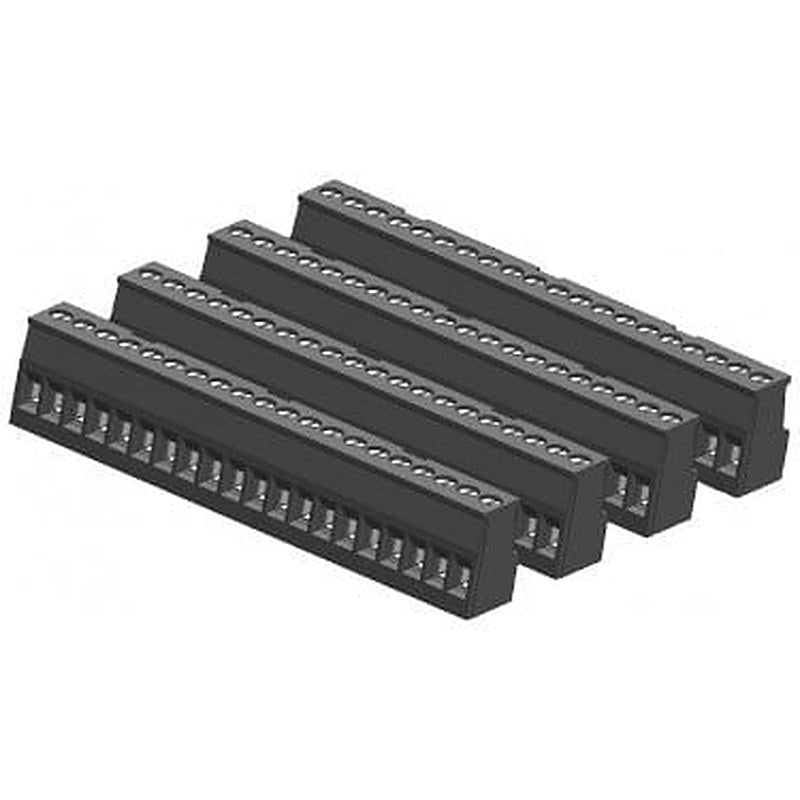 SIMATIC S7-1200, spare part I/O terminal block tin-coated CPU 1214C/1215C on input side (4 units with 20 screws each)