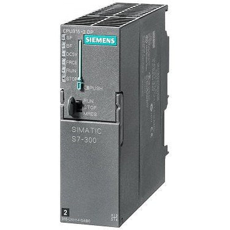 SIMATIC S7-300, CPU 315-2DP Central processing unit with MPI Integr. power supply 24 V DC Work memory 256 KB 2nd interface DP master/slave Micro Memory Card required