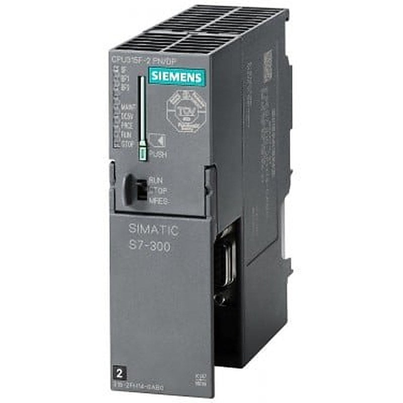 SIMATIC S7-300 CPU315F-2 PN/DP, Central processing unit with 512 KB work memory, 1st interface MPI/DP 12 Mbit/s, 2nd interface Ethernet PROFINET, with 2-port switch, Micro Memory Card required